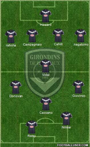 FC Girondins de Bordeaux football formation