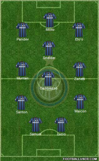 F.C. Internazionale Formation 2010