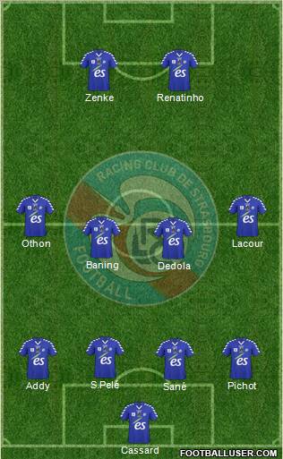 Racing Club de Strasbourg-Football Formation 2010