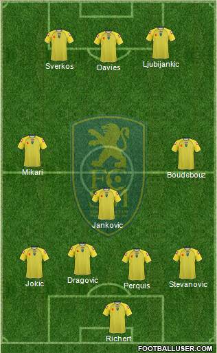 FC Sochaux-Montbéliard Formation 2010