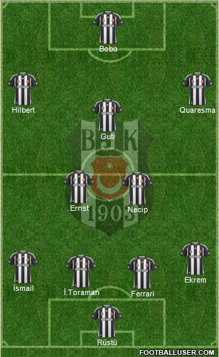 Besiktas JK Formation 2010