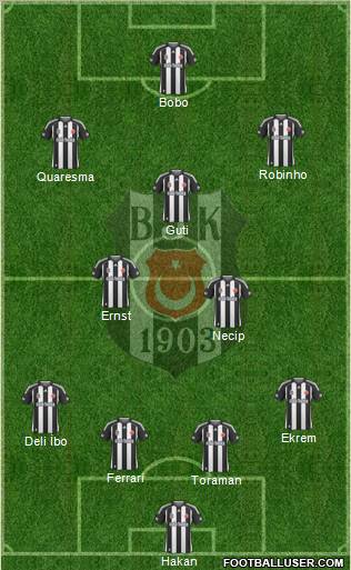 Besiktas JK Formation 2010