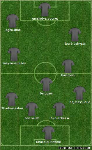 Club Sportif Sfaxien Formation 2010