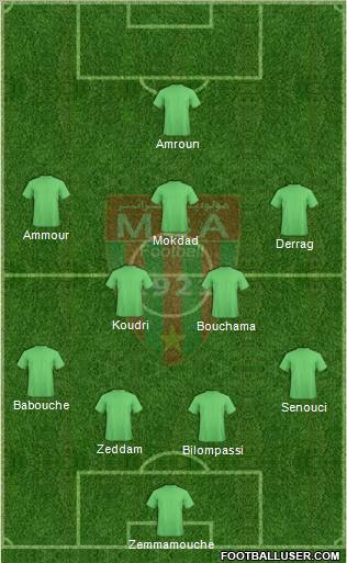 Mouloudia Club d'Alger Formation 2010