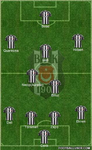 Besiktas JK Formation 2010