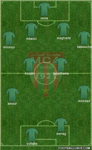 Mouloudia Club d'Alger Formation 2010