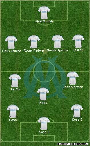 Olympique de Marseille Formation 2010