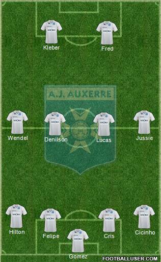 A.J. Auxerre Formation 2010