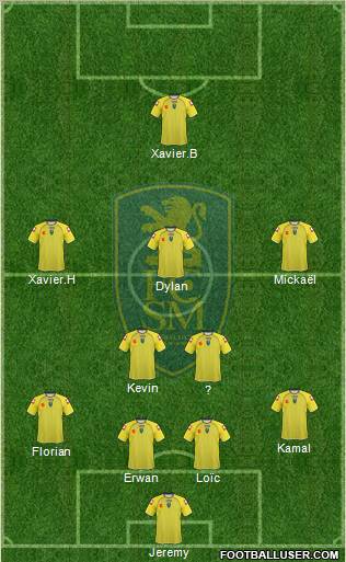 FC Sochaux-Montbéliard Formation 2010