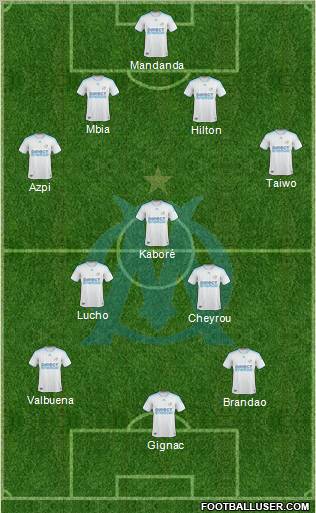 Olympique de Marseille Formation 2010