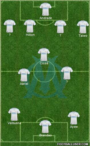 Olympique de Marseille Formation 2010