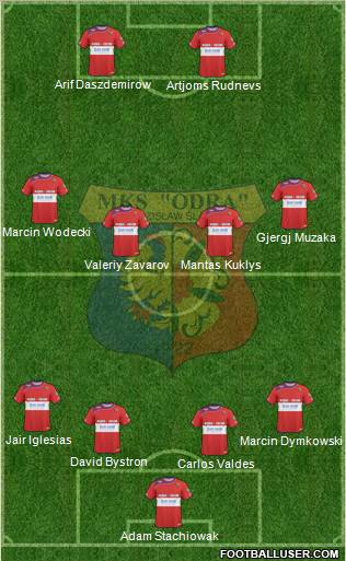 Odra Wodzislaw Slaski Formation 2010