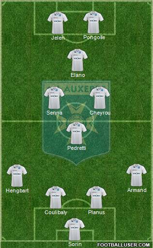 A.J. Auxerre Formation 2010