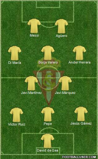 Real Sporting S.A.D. Formation 2010