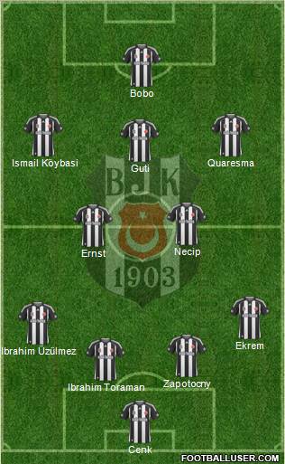 Besiktas JK Formation 2010