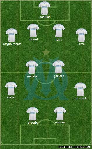 Olympique de Marseille Formation 2010