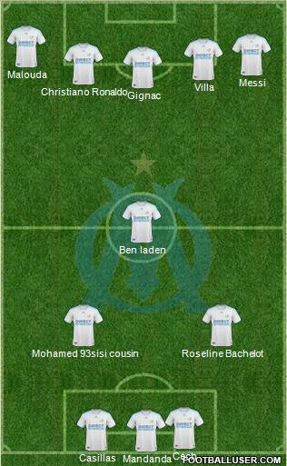 Olympique de Marseille Formation 2010