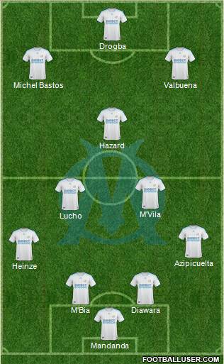 Olympique de Marseille Formation 2010