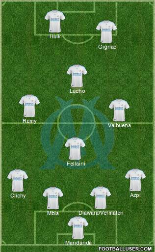 Olympique de Marseille Formation 2010