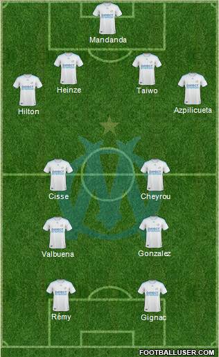 Olympique de Marseille Formation 2010