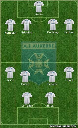 A.J. Auxerre Formation 2010