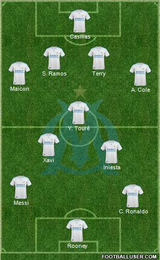 Olympique de Marseille Formation 2010