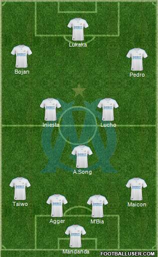 Olympique de Marseille Formation 2010