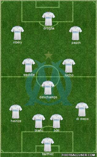 Olympique de Marseille Formation 2010