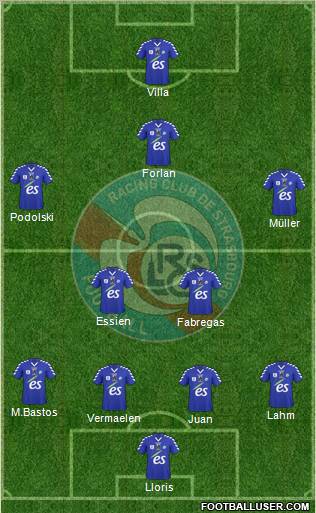 Racing Club de Strasbourg-Football Formation 2010