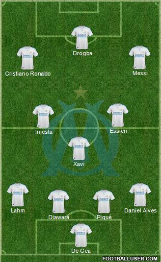 Olympique de Marseille Formation 2010