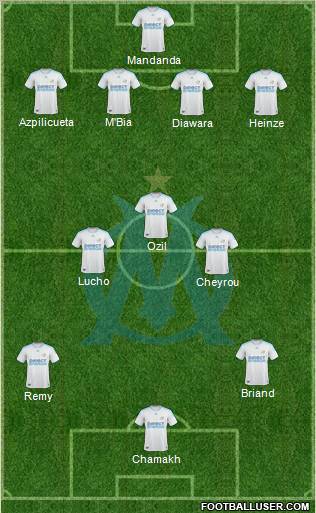 Olympique de Marseille Formation 2010