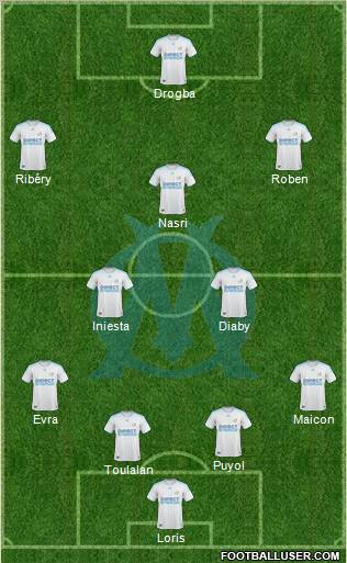 Olympique de Marseille Formation 2010