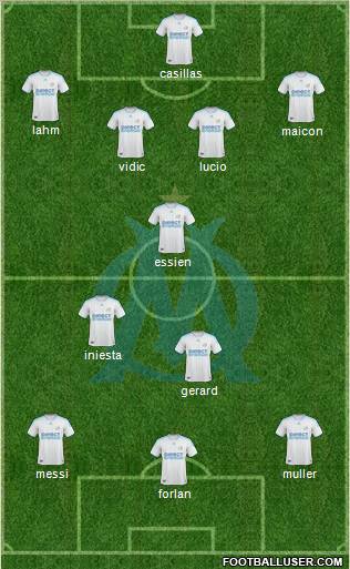 Olympique de Marseille Formation 2010