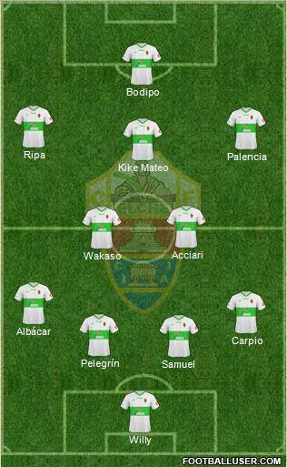 Elche C.F., S.A.D. Formation 2010