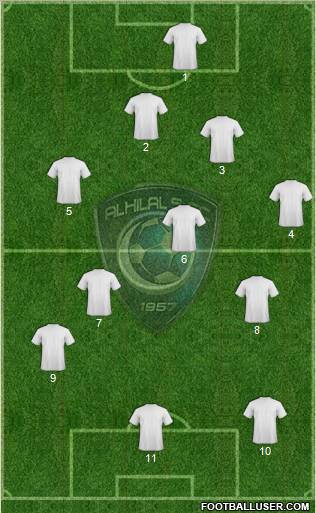 Al-Hilal (KSA) Formation 2010