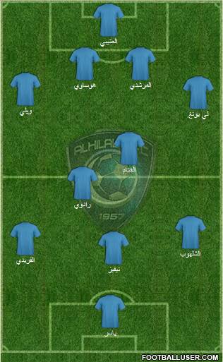 Al-Hilal (KSA) Formation 2010