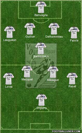 Vannes Olympique Club Formation 2010