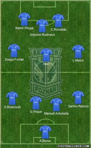 Lech Poznan Formation 2010