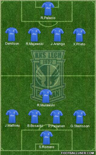 Lech Poznan Formation 2010