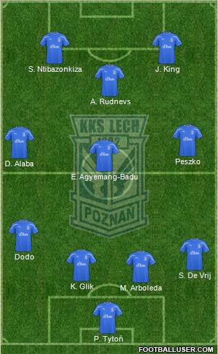 Lech Poznan Formation 2010