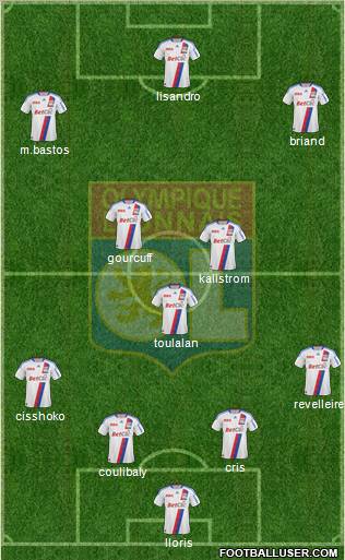 Olympique Lyonnais Formation 2010