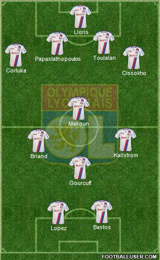 Olympique Lyonnais Formation 2010