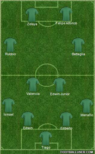 World Cup 2010 Team Formation 2010