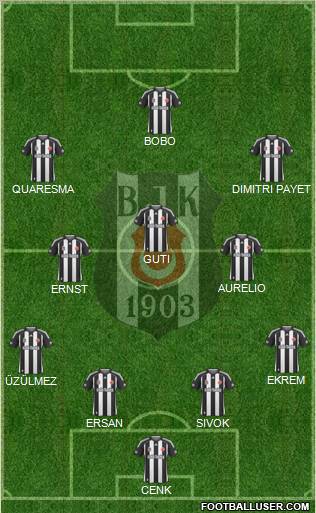 Besiktas JK Formation 2010