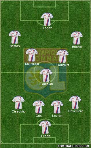 Olympique Lyonnais Formation 2010