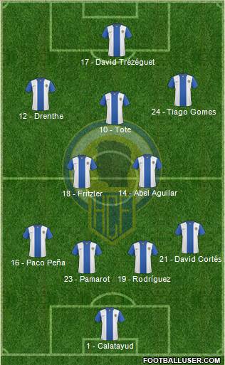 Hércules C.F., S.A.D. Formation 2010