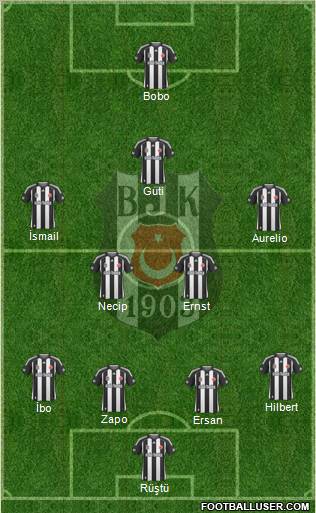 Besiktas JK Formation 2010