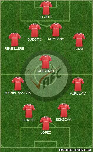 Valenciennes Football Club Formation 2010