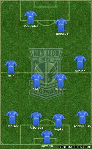 Lech Poznan Formation 2010