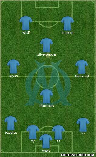 Olympique de Marseille Formation 2010